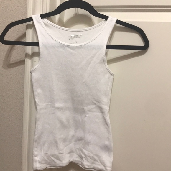 Arizona Jean White Tank Top - Picture 1 of 3